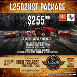 L2502 HST Tractor Package – Add the Options You Need