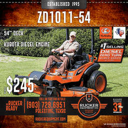 ZD1011 54″ ZERO-TURN